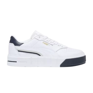 Baskets Puma Wmns Cali Court Classic 'White Navy 'Blanc/Or/Cool gris foncé 398574 01