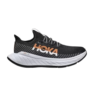 HOKA Wmns Carbon X 3 'Black Peach' Baskets Noir/Blanc 1123193 BWHT