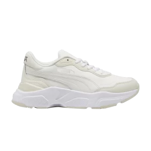 Baskets Puma Wmns Cassia Rose 'Warm White Alpine Snow 'Blanc chaud/Neige de montagne/Ivoire mat/Blanc 393912 06