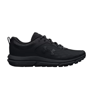 Under Armour Wmns Charged Assert 10 Wide 'Triple Black' Baskets Noir 3026180 002