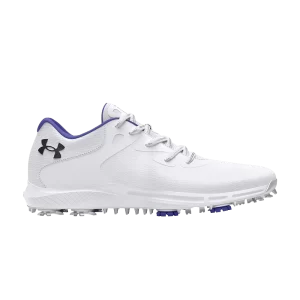 Baskets Under Armour Wmns Charged Breathe 2 Golf 'White Starlight' Blanc/Starlight/Argent Métallique 3026406 101