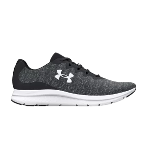 Baskets Under Armour Wmns Charged Impulse 3 Knit 'Black White' Noir/Blanc 3026686 001