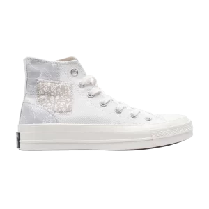 Converse Wmns Chuck 70 High 'Denim Patchwork' Baskets Vintage Blanc/Star Indigo A06822C