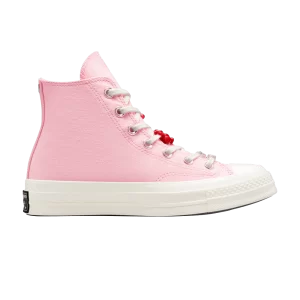 Converse Wmns Chuck 70 High 'DIY Bead' Baskets Rose Lever de Soleil/Aigrette/Noir A06095C