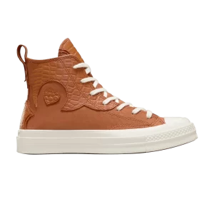 Converse Wmns Chuck 70 High 'Western' Baskets Hibou marron/Vintage blanc A10334C