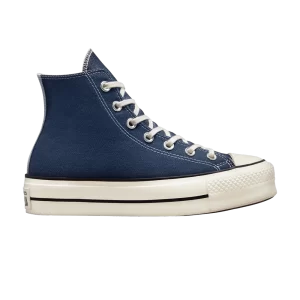 Converse Wmns Chuck Taylor All Star Lift Platform High 'Denim - Marine 'Baskets Marine/Aigrette/Rose Sunrise A03821C