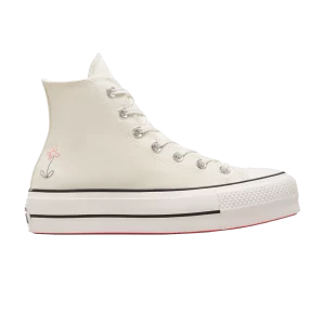 Converse Wmns Chuck Taylor All Star Lift Platform High 'Little Flowers' Baskets Aigrette/Aigrette/Douceur pastèque A10147C