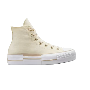 Converse Wmns Chuck Taylor All Star Lift Platform High 'Outline – Oat Milk 'Sneakers Lait d'avoine/Aigrette/Blanc A05009F
