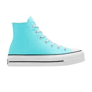 Converse Wmns Chuck Taylor All Star Lift Platform High 'Triple Cyan' Baskets Triple Cyan/Blanc/Noir A07570F