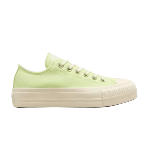 Converse Wmns Chuck Taylor All Star Lift Platform Low 'Citron This Green' Baskets Citron et vert/Ivoire naturel A09913F