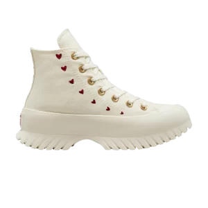 Converse Wmns Chuck Taylor All Star Lugged 2.0 Platform High 'Valentine's Day 2023' Baskets Egret/Jaune A05341C
