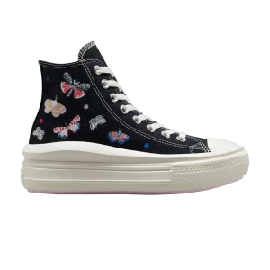 Converse Wmns Chuck Taylor All Star Move Platform High 'Butterfly Wings' Baskets Noir/Aigrette/Rose décadal A05994C