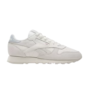 Reebok Wmns Classic Leather 'Chalk Feel Good Blue' Baskets Craie/Craie Vintage/Feel Good Bleu 100033439