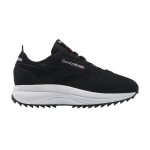 Reebok Wmns Classic Leather SP Extra 'Black White' Baskets Noir/Vector Bleu/Vector Rouge HQ7188