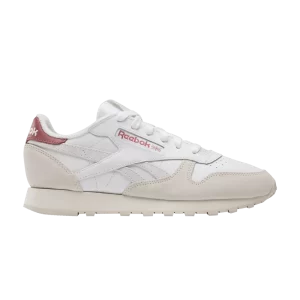 Reebok Wmns Classic Leather 'White Sedona Rose' Baskets Blanc/Craie/Sedona Rose 100033438