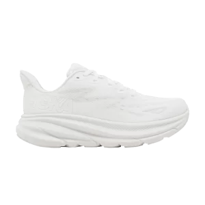 HOKA Wmns Clifton 9 'Triple White 'Baskets Blanc/Blanc 1127896 WWH