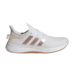 adidas Wmns Cloudfoam Pure 'White Sandy Pink Metallic' Baskets Blanc Nuage/Rose Sable Métallisé/Wonder Quartz ID1059