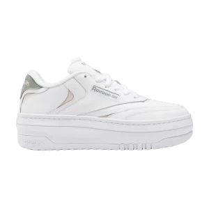 Reebok Wmns Club C Extra 'White Harmony Green' Baskets Blanc Nuage/Harmony Vert/Soft Ecru IG7513