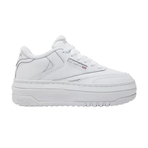 Reebok Wmns Club C Extra 'White' Baskets Chaussures Blanches/Chaussures Blanches/Gris Pur IE6679