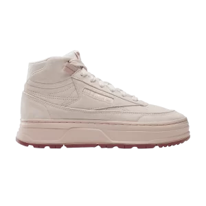Reebok Wmns Club C Geo Mid 'Pink Stucco' Baskets Rose plâtre/Rose plâtre/Rose de Sedona 100074480