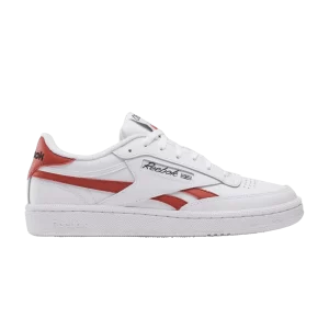 Reebok Wmns Club C Revenge 'White Brick Red' Baskets Blanc/Blanc/Rouge brique 100204580
