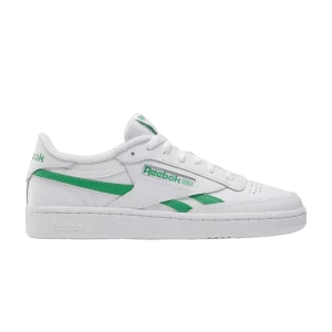 Reebok Wmns Club C Revenge 'White Sport Green' Baskets Chaussures blanches/Vert sport/Chaussures blanches 100074245