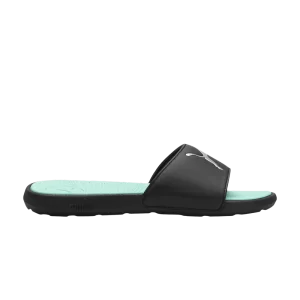 Puma Wmns Cool Cat 2.0 Slide 'Black Fair Aqua' Baskets Noir/Argent/Fair Aqua 390963 05