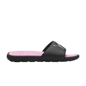 Puma Wmns Cool Cat 2.0 Slide 'Black Pale Pink' Baskets Noir/Argent/Rose pâle 390963 06