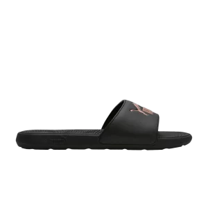 Puma Wmns Cool Cat 2.0 Slide 'Black Rose Gold' Noir/Or rose 389108 02