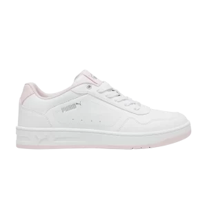 Baskets Puma Wmns Court Classy 'Blanc Rose Argent 'Blanc/Rose Whisper/Argent 395021 04