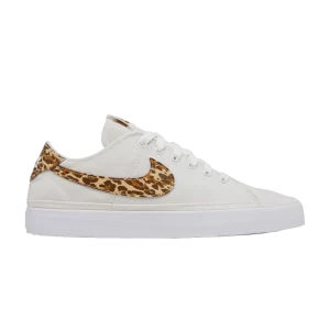 Nike Wmns Court Legacy Canvas 'Leopard' Baskets Fantôme/Blanc/Ocre Désert/Sésame DV7008 001