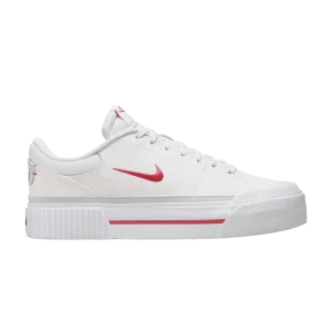 Nike Wmns Court Legacy Lift 'White Aster Pink' Blanc sommet/Argent clair/Rose Aster FV5526 102