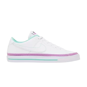 Nike Wmns Court Legacy Next Nature 'White Rush Fuchsia' Baskets Blanc/Fuchsia Peak/Emeraude Sunrise/Blanc FN7108 100