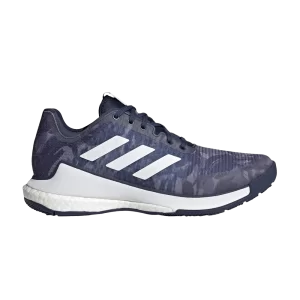 adidas Wmns Crazyflight 'Team Navy Camo' Baskets Team Bleu Foncé/Blanc Nuage/Blanc Nuage HR0632