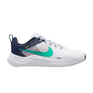 Nike Wmns Downshifter 12 'White Clear Jade' Blanc/Obsidienne/Rouge Épicé/Jade Clair DD9294 103