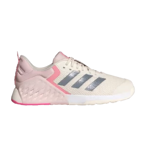 adidas Wmns Dropset 3 'Chalk Semi Pink Spark' Blanc craie/Fer métallique/Semi-rose scintillant ID8635