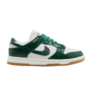 Nike Wmns Dunk Low LX 'Gorge Green Ostrich' Fantôme/Vert Gulch/Voile/Or Métallique FJ2260 002