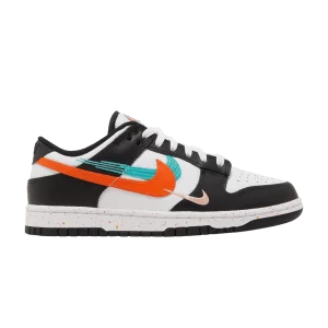 Nike Wmns Dunk Low 'Multi-Swoosh' Blanc/Blanc/Rose Peak/Washed Til FD4623 131