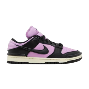 Nike Wmns Dunk Low Twist 'Black Rush Fuchsia' Pic fuchsia/Noir/Lait de coco DZ2794 500