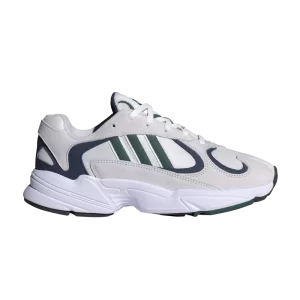 adidas Wmns Falcon Dorf 'White Green Night Indigo' Baskets Blanc Nuage/Vert Collégial/Indigo Nuit ID0291