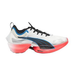 Baskets Puma Wmns Fast-R Nitro Elite 'White Fire Orchid' Blanc/Fire Orchid 376311 05