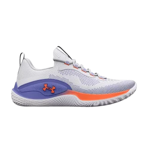 Under Armour Wmns Flow Dynamic 'White Baja Blue' Baskets Blanc/Baja Bleu 3026107 100