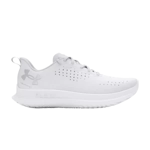 Under Armour Wmns Flow Velociti 4 'White Metallic Silver' Baskets Blanc/Argent métallisé 3027586 100