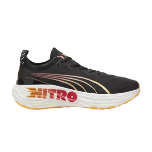 Baskets Puma Wmns ForeverRun Nitro 'Black Sun Stream 'Noir/Sun Stream/Sunset Glow 309704 01