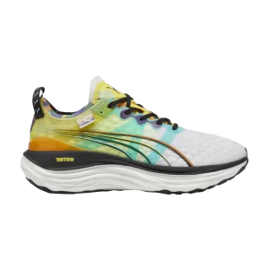 Puma Wmns ForeverRun Nitro 'Love Marathon' Baskets Blanc/Court Jaune/Noir 380100 01