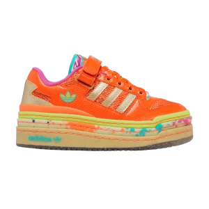 Adidas Wmns Forum Low Triple Platform 'Carnival' Baskets Impact Orange/Or Métallique/Orange Semi-Solar ID8642