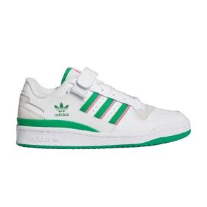 adidas Wmns Forum Low 'White Green Pink' Baskets Blanc Nuage/Vert/Rose Lucide IE7422