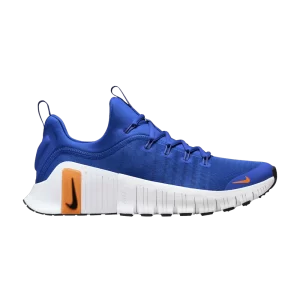 Nike Wmns Free Metcon 6 'Racer Blue' Bleu/Voile/Orange Total/Noir FJ7126 400