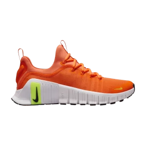 Nike Wmns Free Metcon 6 'Total Orange Volt' Orange total/Gris football/Volt/Obsidienne FJ7126 800
