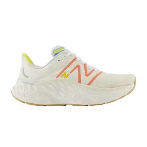 Baskets New Balance Wmns Fresh Foam X More v4 Wide 'Sea Salt Gulf Red 'Sea Salt/Red Bay/Lemon Zest WMORCF4 D